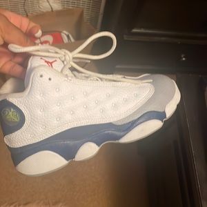 Blue 13 Jordan’s worn once